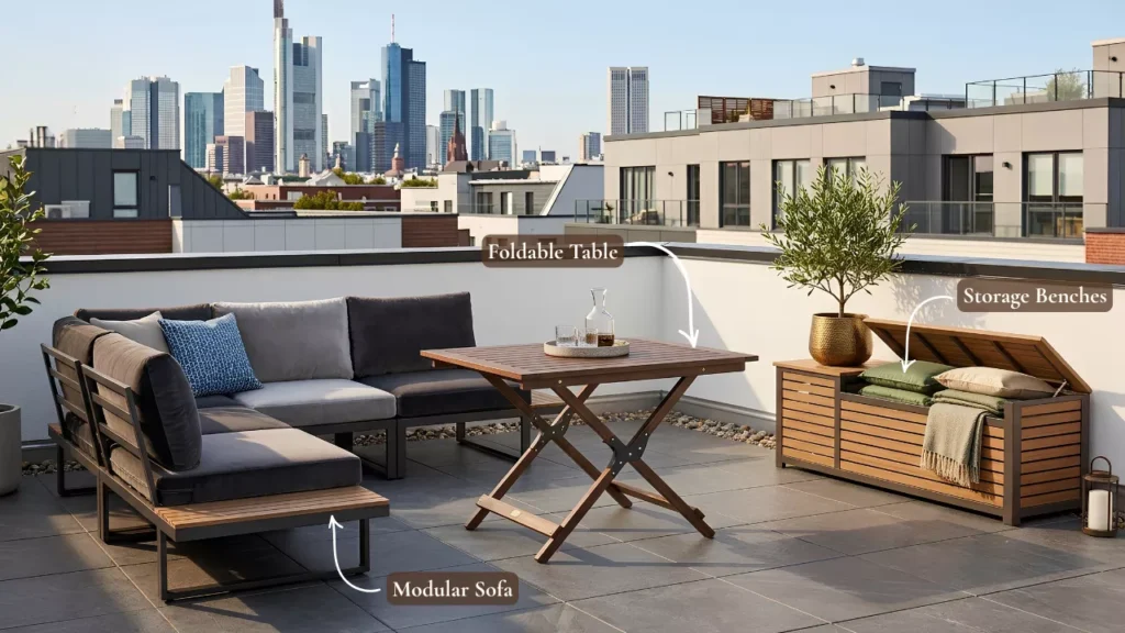 Incorporate Multi-Functional Furniture