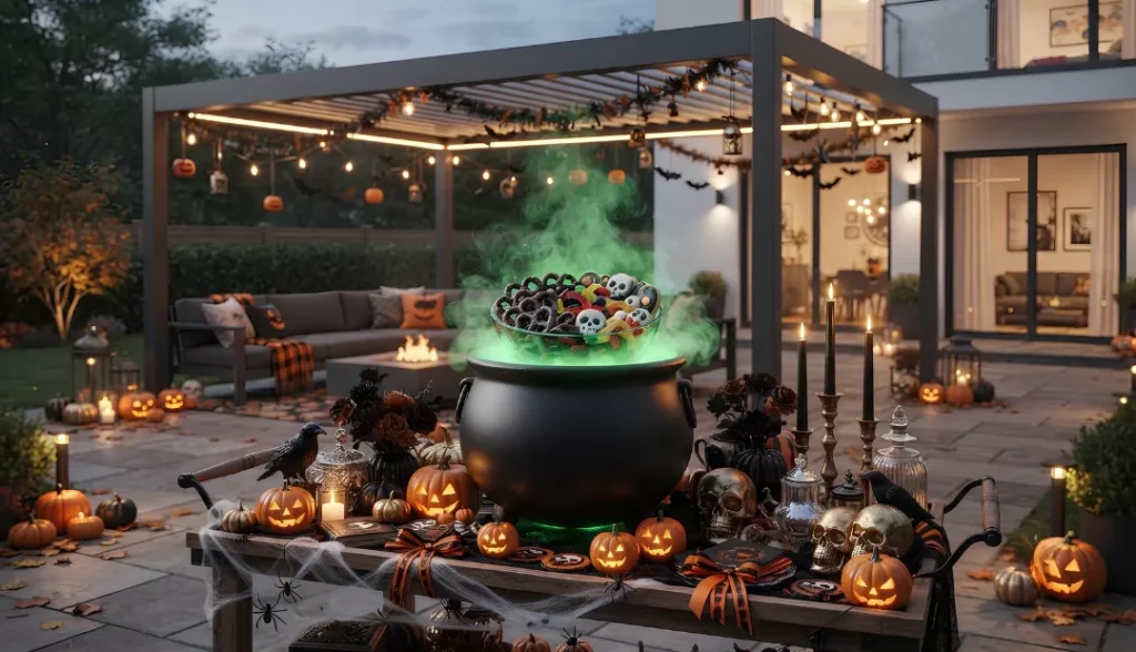 Set Up a Witch's Cauldron