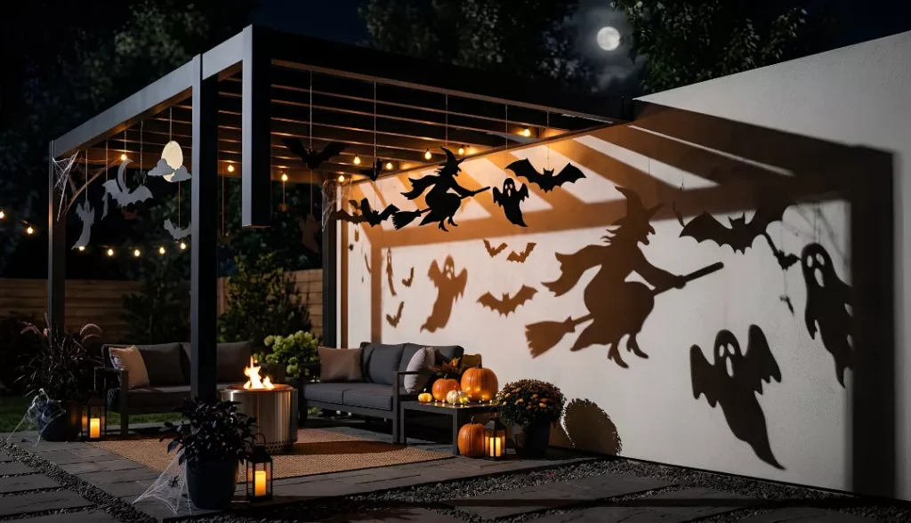 Use Shadow and Silhouette to Add Spooky Elements