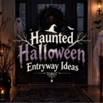 Spooky Halloween Entryway Decor